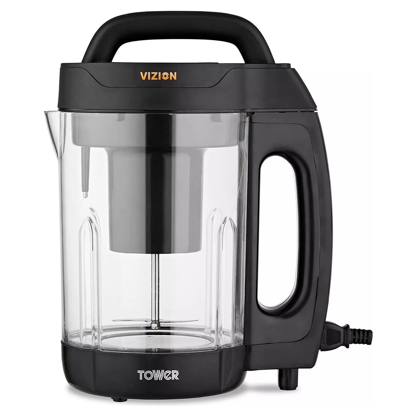 Buy Alann Trading Limited,Tower T12067 1000W Vizion 1.6L Soup Maker – Transparent Body - Gadcet UK | UK | London | Scotland | Wales| Near Me | Cheap | Pay In 3 | Food Cookers & Steamers